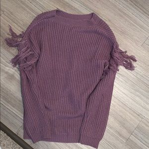 CHARLOTTE RUSSE OVERSIZED SWEATER